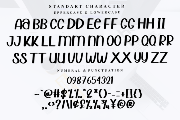Simple Dreamer Font PNG with transparent background - Preview 4