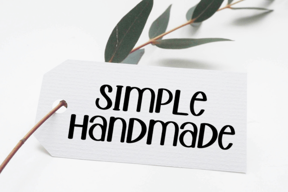 Simple Dreamer Font PNG with transparent background - Preview 6
