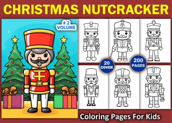 200 Christmas Nutcracker Coloring Pages