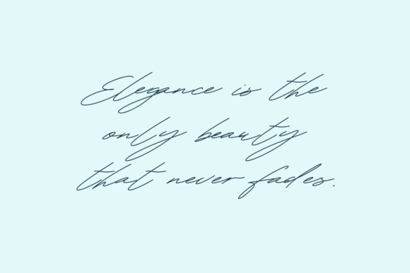 Allure Script Font - Preview 1