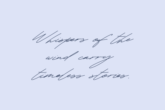 Allure Script Font - Preview 2