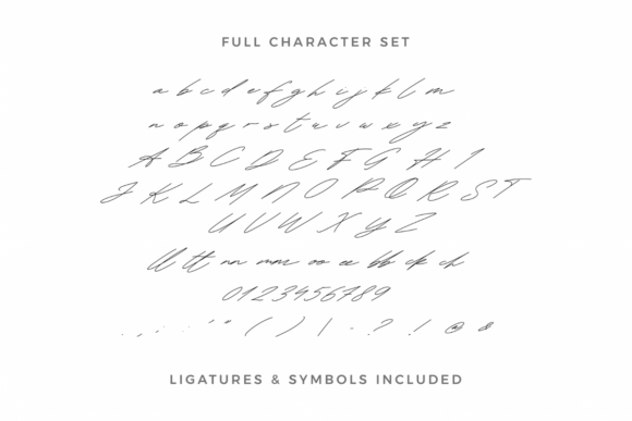 Allure Script Font - Preview 6