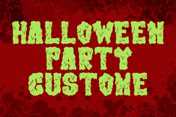 Bloody Wall Font - Preview 2