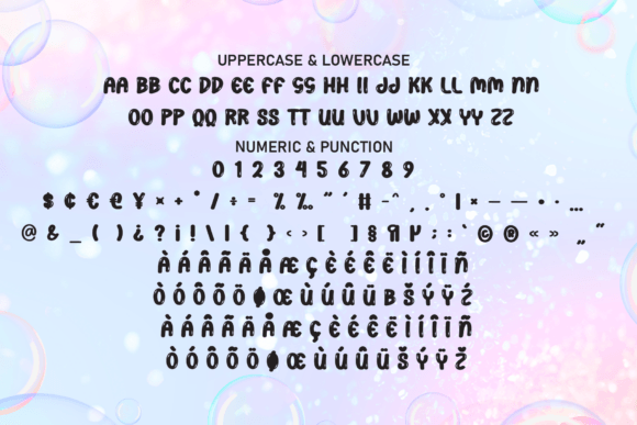 Bubble Dream Font - Preview 6