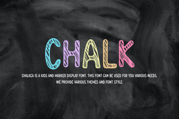 Chalkca Font - Preview 2