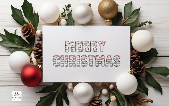 Christmas Cake Army Bundle Font - Preview 5
