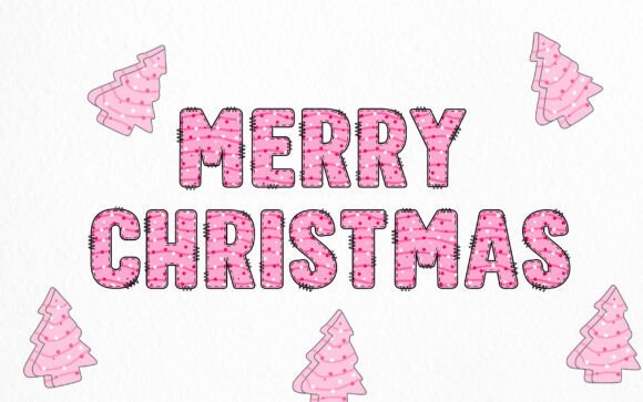 Christmas Cake Army Font - Preview 1