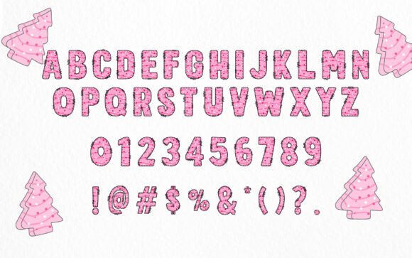 Christmas Cake Army Font - Preview 2