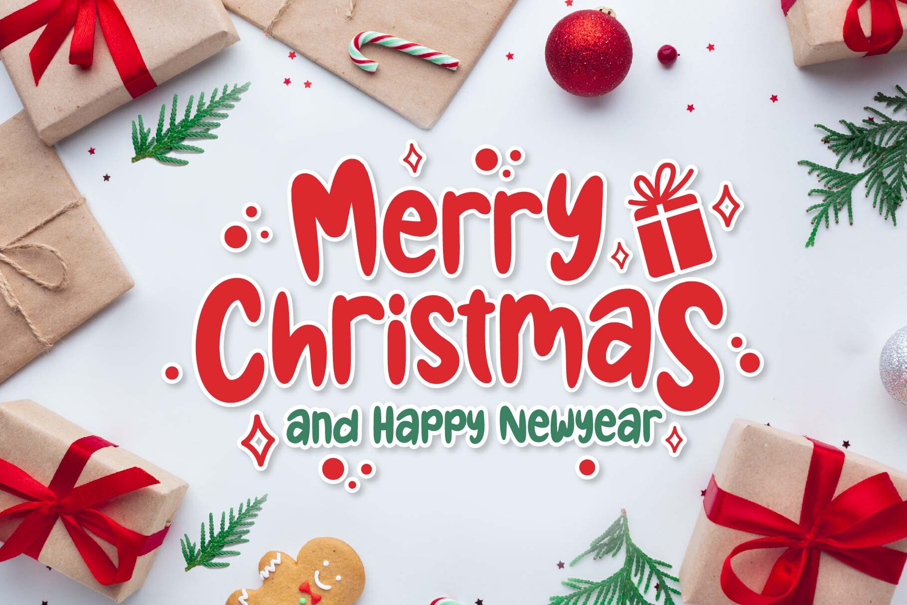 Christmas Holiday Font - photo 2