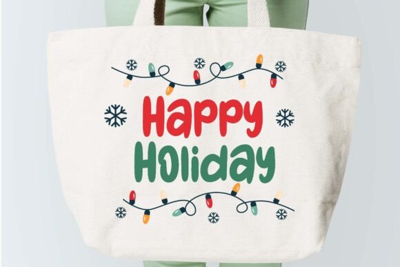 Christmas Holiday Font - Preview 5