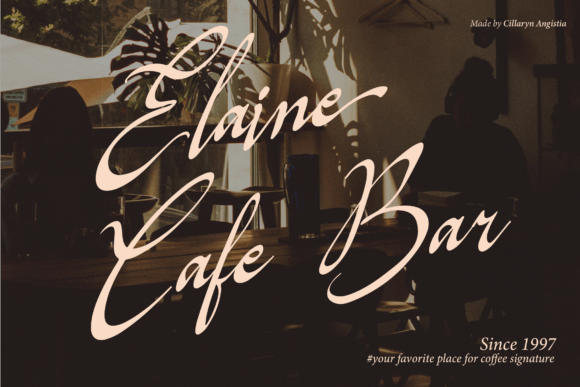 Cillaryn Angistia Font - Preview 5