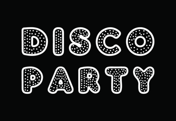 Disco Party Font - Preview 1