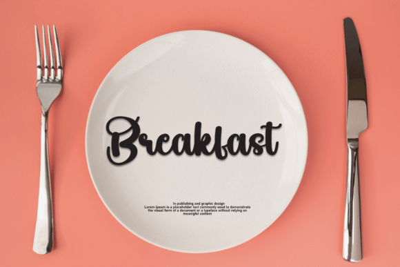 Fancy Morning Font - Preview 3