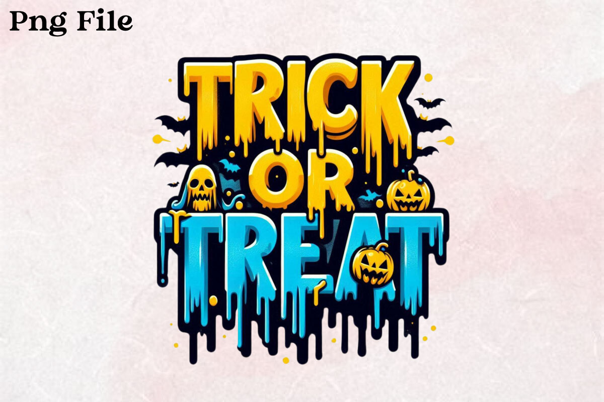 Halloween Trick or Treat PNG Graphic by MK Graphics · Creative Fabrica