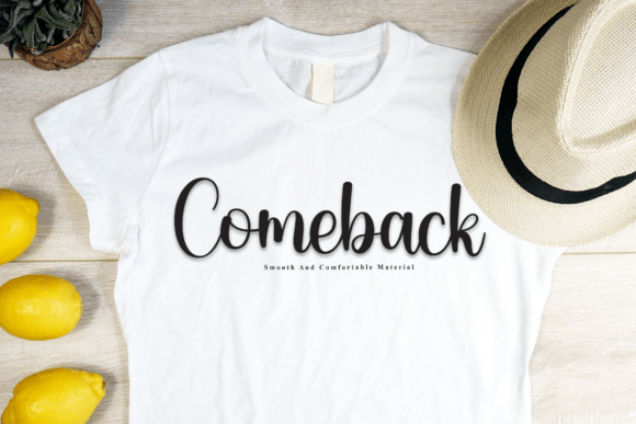 Karmilla Font PNG with transparent background - Preview 1