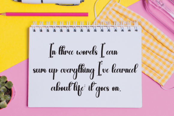 Balanching Font - Preview 3