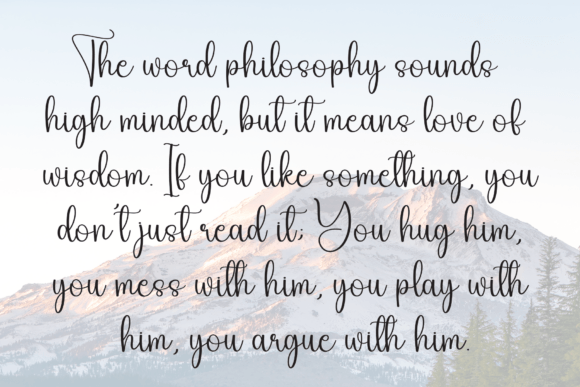 Bisney Font - Preview 5