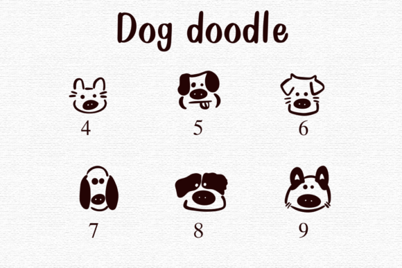 Dog Doodle Font - Preview 3