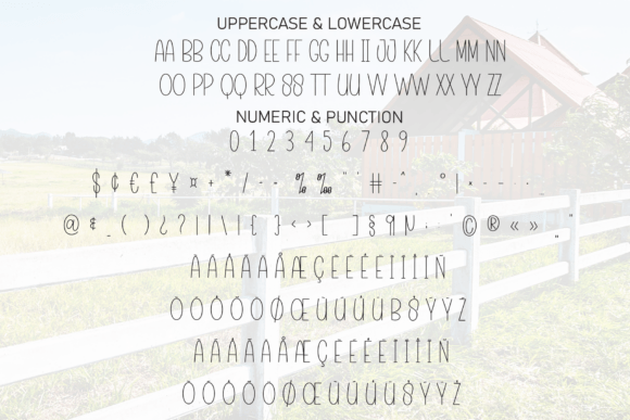 Farmhouse Font - Preview 6