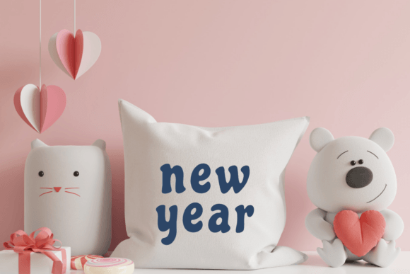 Happy New Year Font - Preview 4