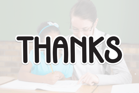 Happy School Font - Preview 6