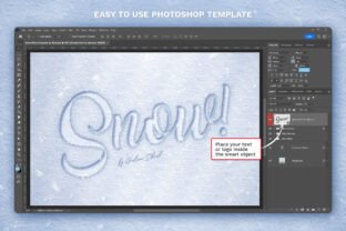 Snow Effect Graphics Snow Effect Template Graphic by Sko4 · Creative Fabrica