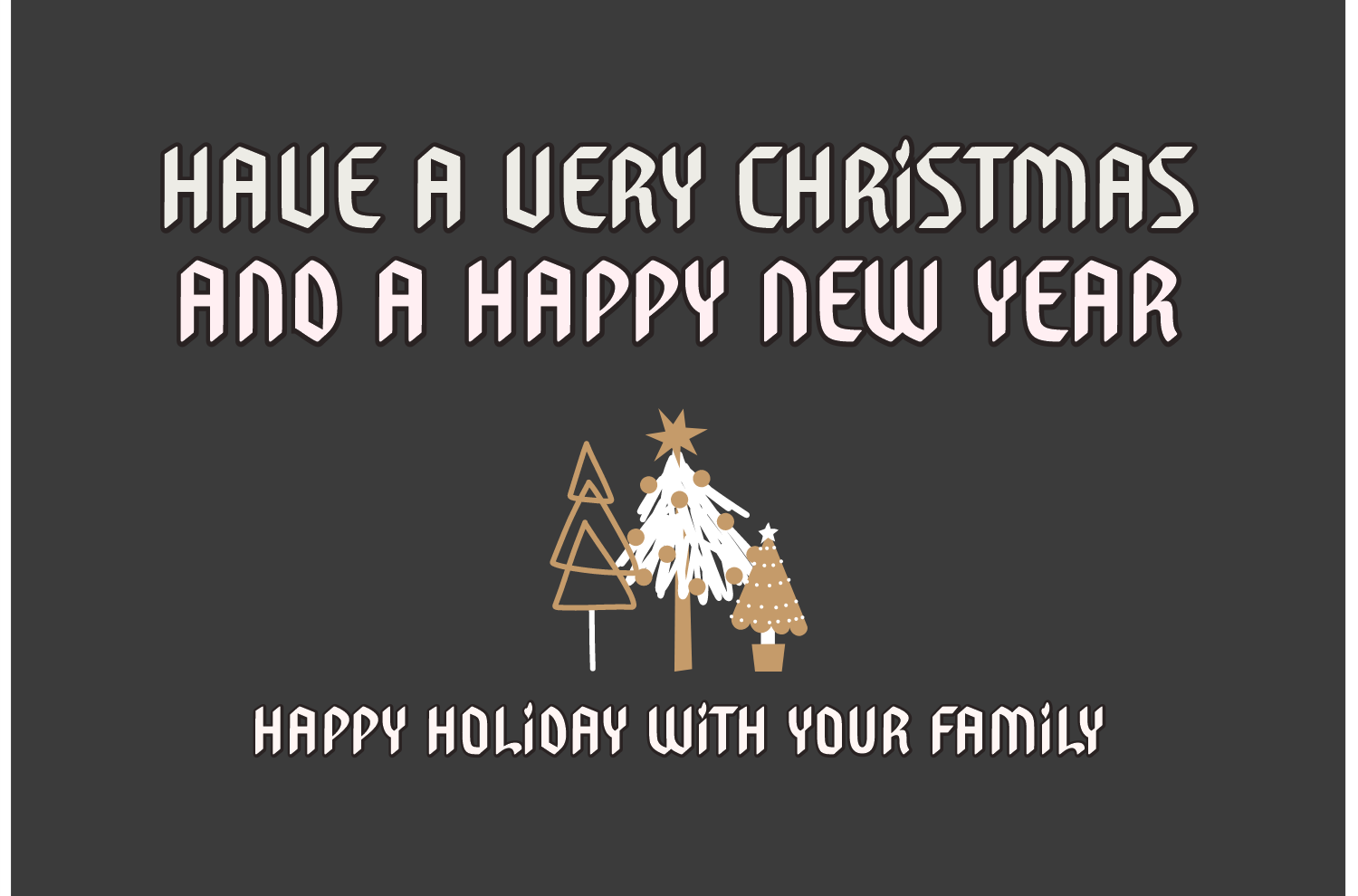 Vintage Christmas Night Font - photo 4