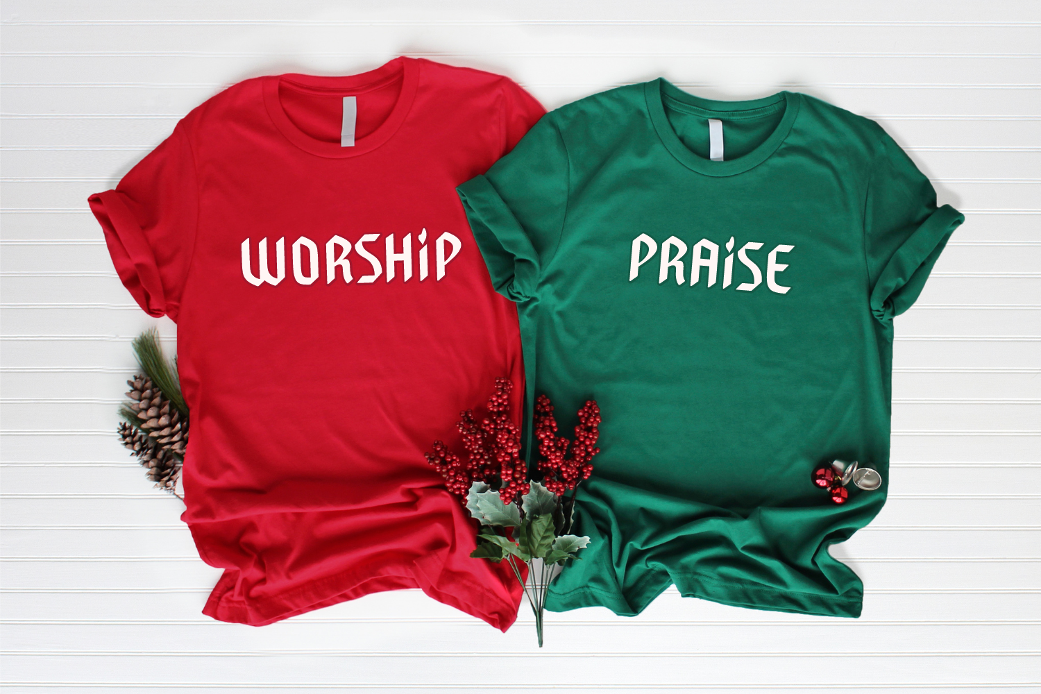 Vintage Christmas Night Font - photo 5