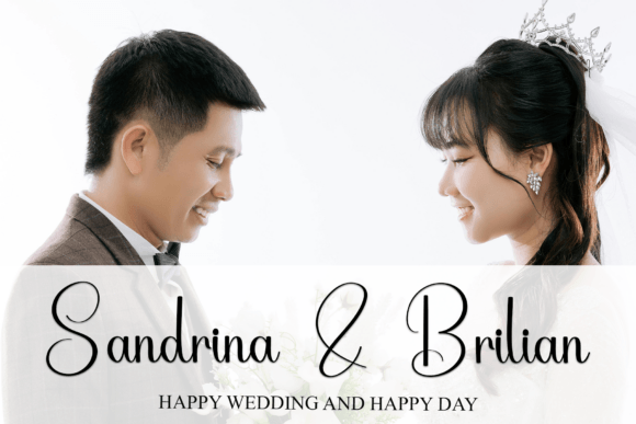 Blushing Font - Preview 1