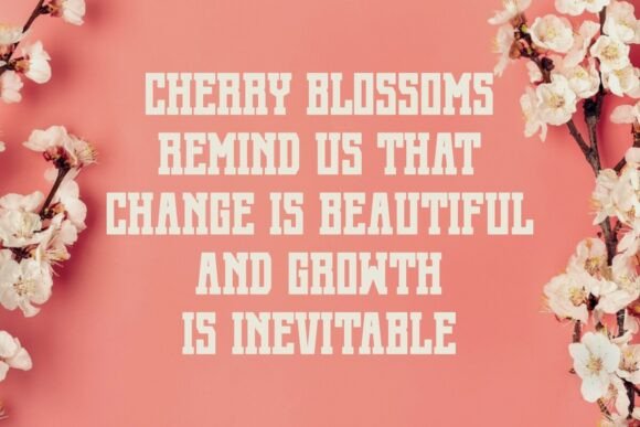 Cherry Blossom Font - Preview 1