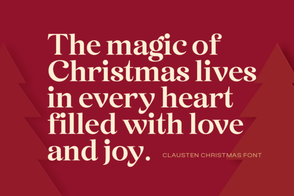 Clausten Font - Preview 2