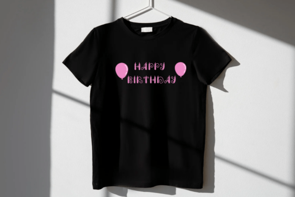 Happy Birthday Font - Preview 3