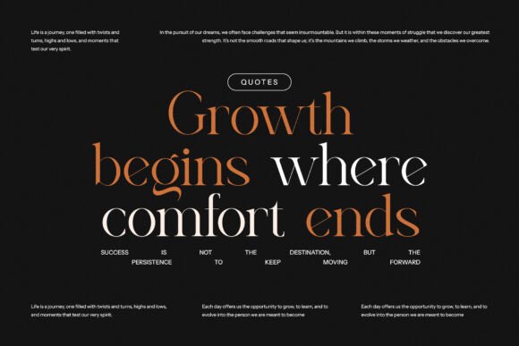 Mergen Font PNG with transparent background - Preview 3
