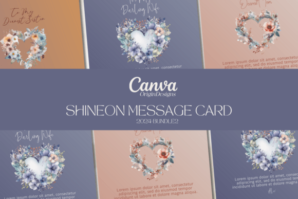 ShineOn Message Card Template