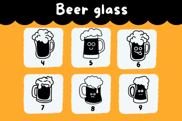 Beer Glass Font - Preview 3