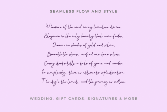 Belle Dreaming Font - Preview 5