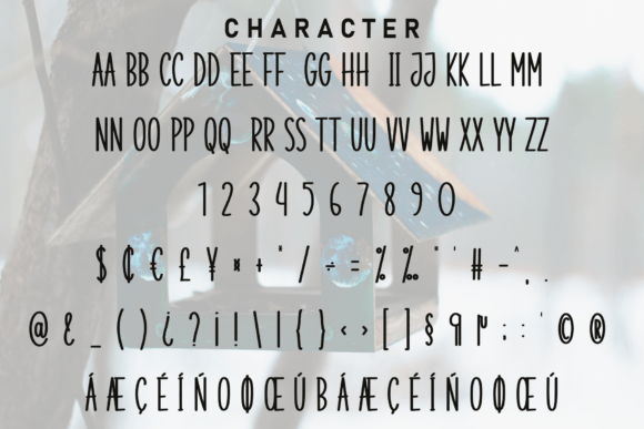 Bird House Font - Preview 4
