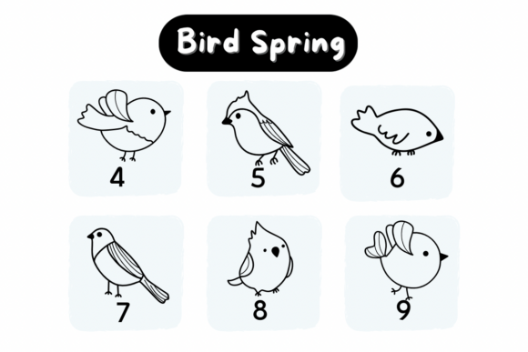 Bird Spring Font - Preview 3