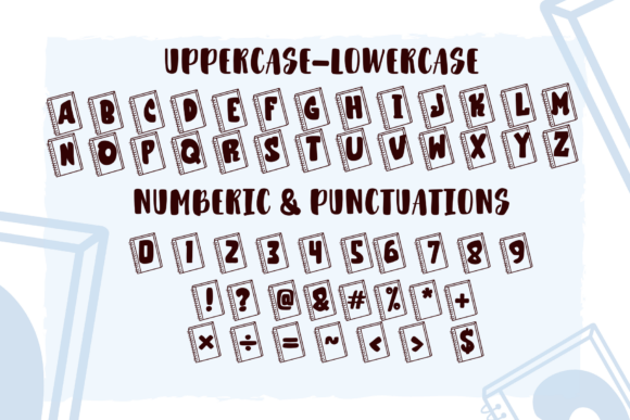 Book Font - Preview 1