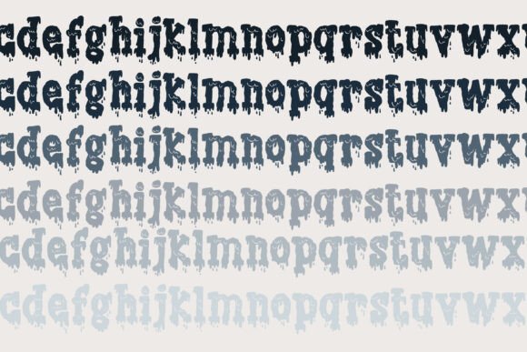 Brain Ooze Font - Preview 3
