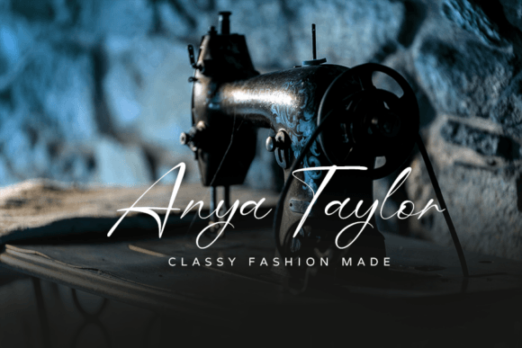 Bristy Signature Font PNG with transparent background - Preview 3