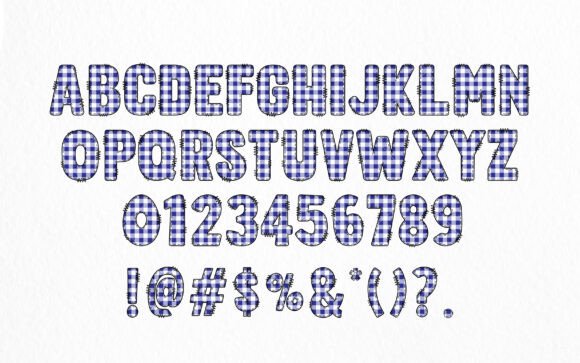 Buffalo Plaid Army Font - Preview 4