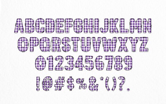 Buffalo Plaid Army Font - Preview 6