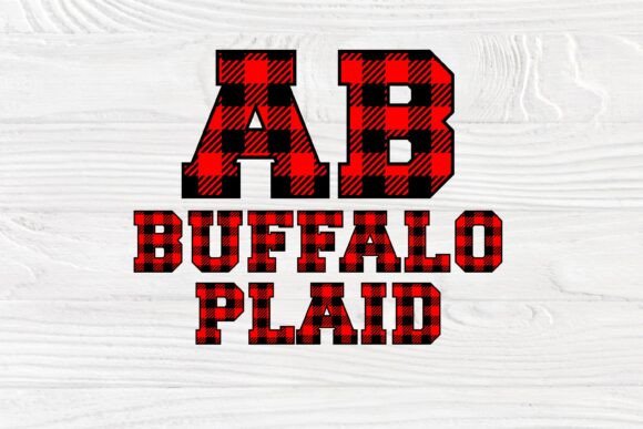 Buffalo Plaid Font - Preview 1