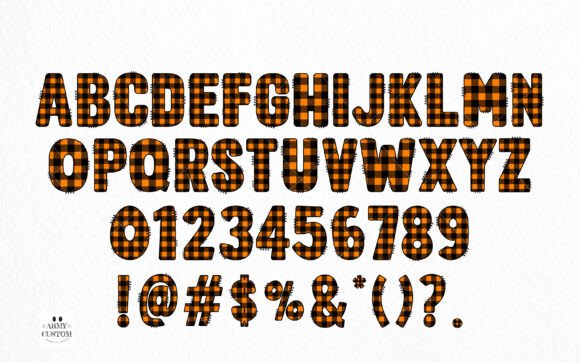 Buffalo Plaid Font - Preview 1