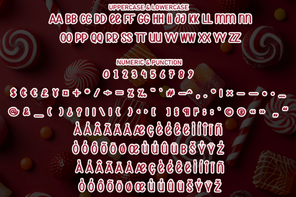 Candy Christmas Font - Preview 6