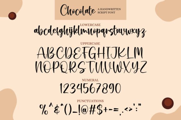 Chocolate Font - Preview 6