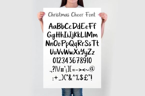 Christmas Cheer Font - Preview 1