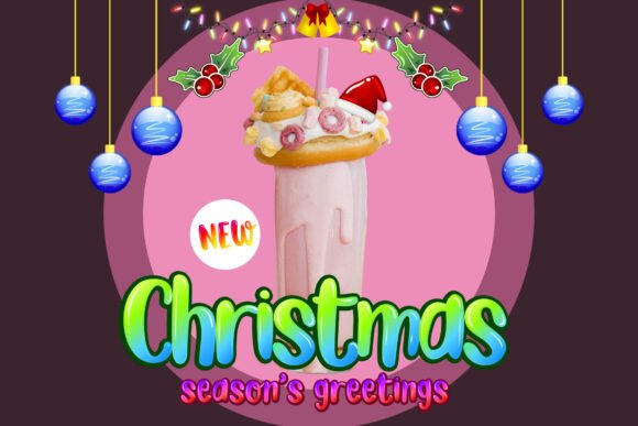 Color of Christmas Font - Preview 5