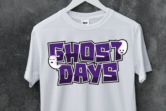 Comic Halloween Font PNG with transparent background - Preview 3